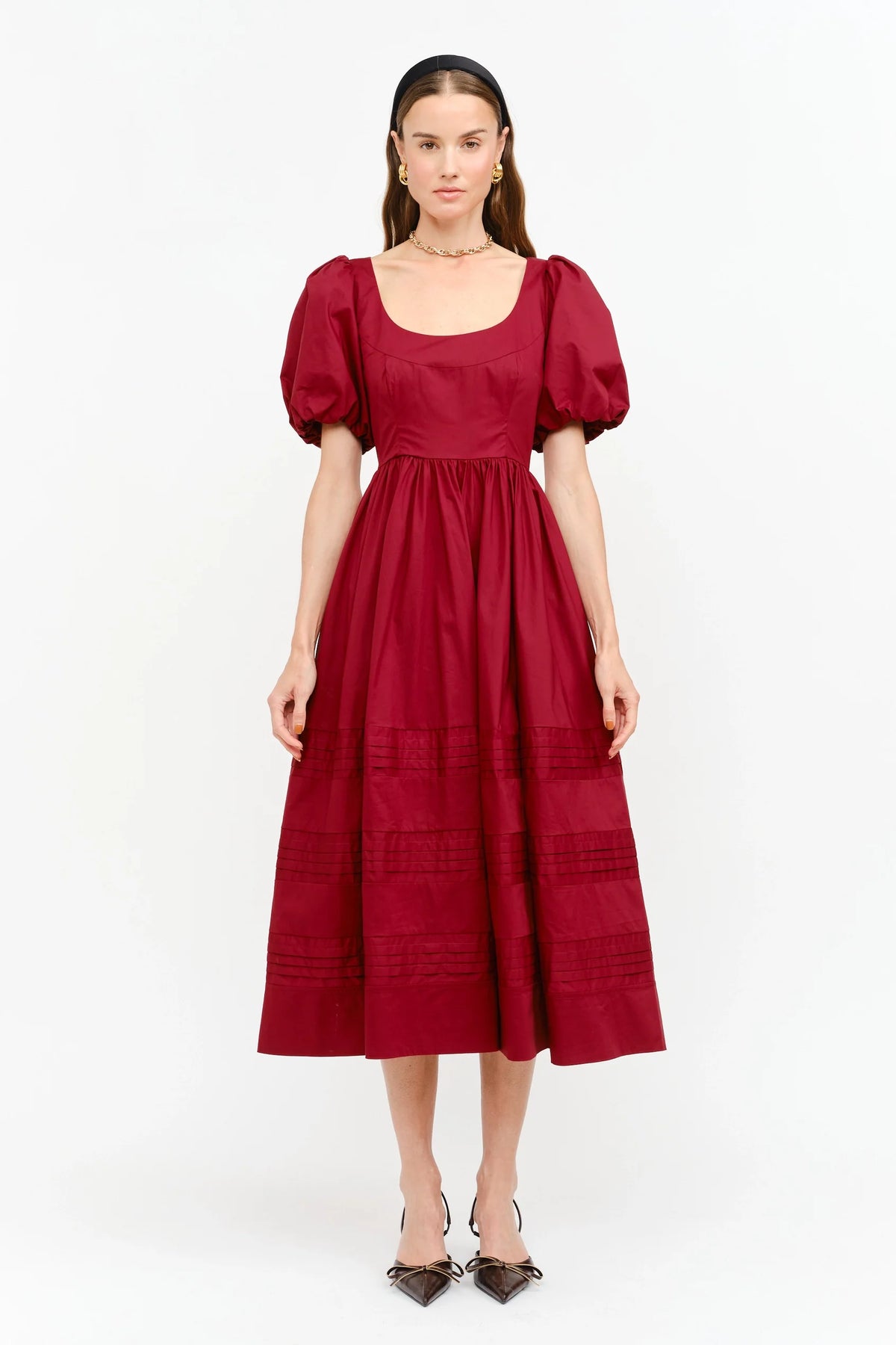 Sofie The Label - Abby Scoop Neck Midi Dress