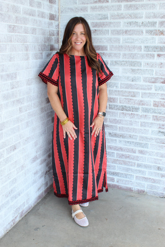 Heart of Grace - Georgia Stripe Marisol Caftan