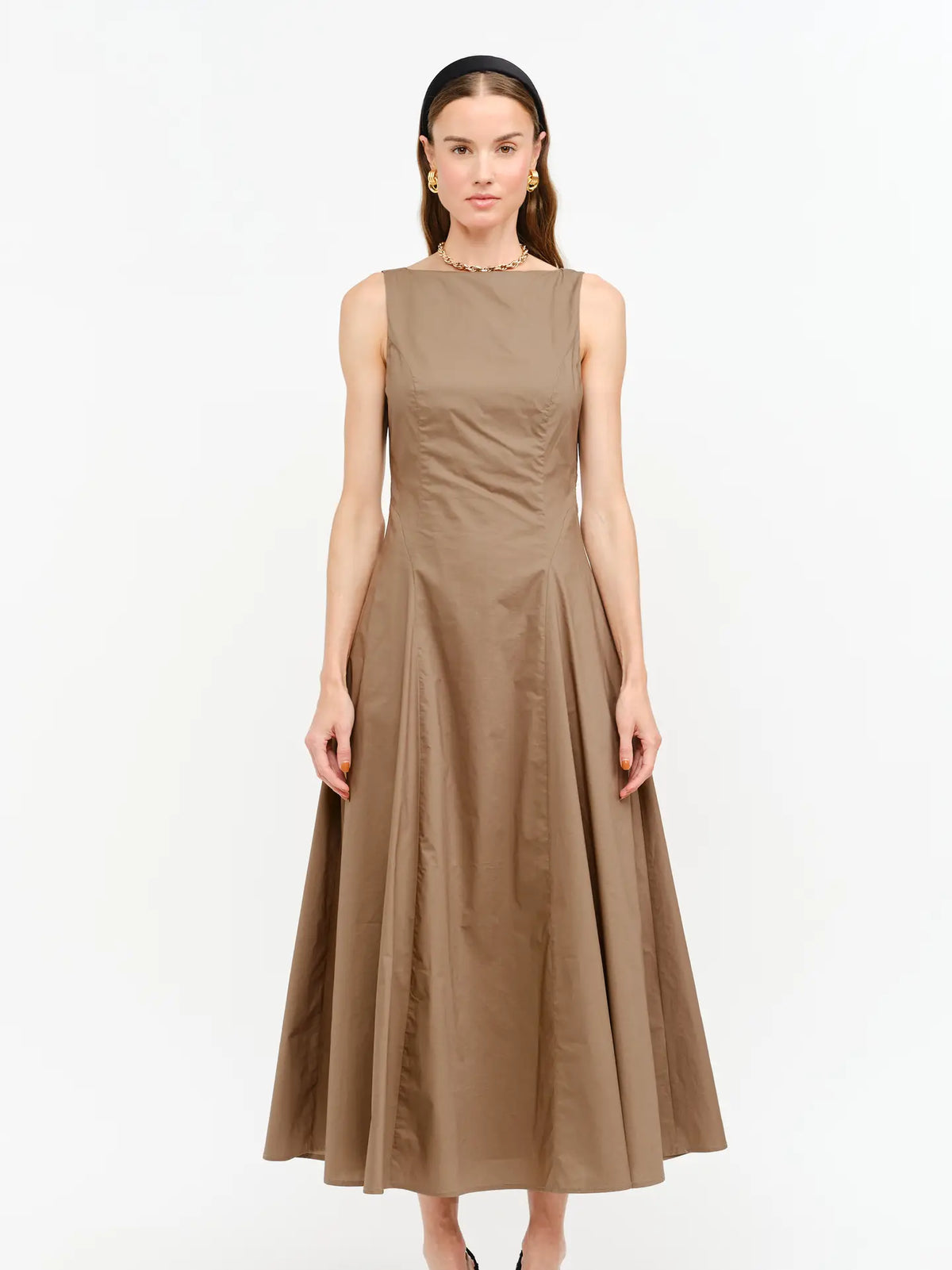 Sofie The Label - Bianca Drop Waist Smocked Midi Dress