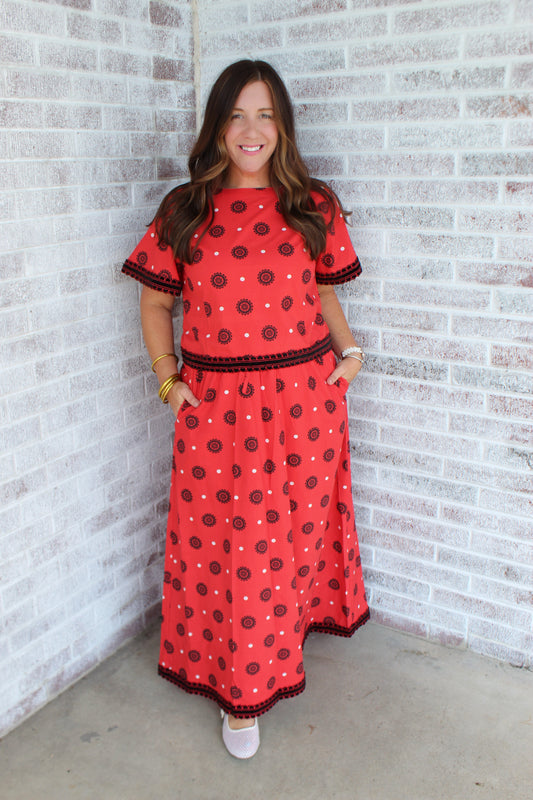 Heart of Grace - Georgia Medallion Skirt Set