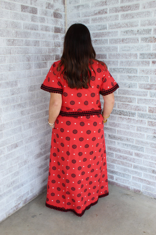 Heart of Grace - Georgia Medallion Skirt Set