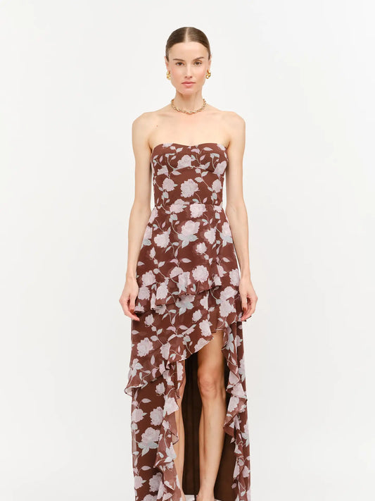 Sofie The Label - Karlie Corset Style Floral Midi Dress